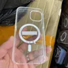 Transparent Magnetis Case Acrylic netic Shockproof Phone Cases for Apple iPhone 14 13 12 Pro Max 13Mini 14Plus Compatible With Driving picture Mag Charger safe