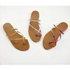 Skor avslappnad utomhus mode sommarstrand bekväma platt botten kvinnors sandaler och tofflor 230314 gai 5