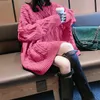 Женские свитера Women Women 2023 Весенний осенний вязаный вязаный кружок