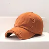 Ball Caps Man scheurde katoenen honkbal pet voor vrouwen zomer verontruste sporthoed hiphop street reist papa meisjes meisjes