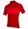 Racing Jackets Hygroscopic And Sweat Releasing Men's Cycling Jersey Breathable Short Sleeves Bicycle Clothes Mountain Bike Clothing
