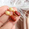 Boucles d'oreilles pendantes KJJEAXCMY Fine Jewelry Natural Agate 925 Sterling Silver Women Support Test Beautiful