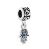 Fit Pandora Beads 925 Silver Charm Women Jewelry Plated Eiffel Tower Hand Tree Boat Charm