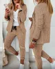 2024 NIEUW GECONTROLEERDE CASUAL PACT TWEE PLAATS SET VROUWEN SET DOMES Designer Blazer Set Hoge kwaliteit Casual Clothing Ladies Office Business Formal Coats Sets Sets