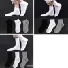 High Long Short mens socks Women Cotton All-match classic Ankle Letter Breathable men's black and white Football basketball Sports Sock