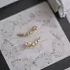 Stud Earrings Zircon Ear Clasps Fashion Versatile Gifts For Girlfriends And