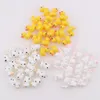 Decorative Objects Figurines Mini 50pc AnimalResin Duck Rabbit Cows Flat Back DIY Miniature Artificial Hand Painted Resin Cabochon Craft Play Doll House Toy 230314
