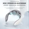 Andra massagesposter Neckinstrument Intelligent elektrisk laddningsbar uppvärmning Pressning Magnetisk puls 230314