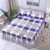 Bed Skirt Korean Bed Skirts 3pcs Bedding Set 1pc Fitted Sheet with Skirt 2pcs Pillowcases Bed Skirt Sheets with Elastic Band Bedspreads 230314