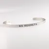 Bangle Custom Positive Inspirational Armband Personliga smycken Initial graverad av nåd genom tro för män