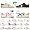 Low Top Leather Golden Goose Designer Casual Shoes Women Men Italy Brand Superstar Do old Dirty White Platform Loafers Sneakers Ball Star Flat Sports Trainers Dhgate