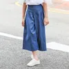 Jeans Primavera Autunno Moda Casual Tinta unita Stile coreano Vita alta Gamba larga Ragazza Streetwear Boho