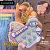 Kreki Mini Hit Chomster Machine Plearing P.ister Doll Fun Whack-a-Mole konsol