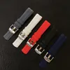 Rubber Silicone Watch Bands Fit For New Ome 300 Brand Bracelet 20mm Soft Black Blue White Red Gray Watch Strap Belt200r