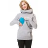 Umstands-Tops, T-Shirts, Sweatshirt, Damen, Stillen, lange Ärmel, Kapuze, Stillen, Kapuzenpullover, schwangere Ärmel, Pullover 230313