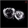 Nail Art Equipment 1Pc Acrylic Powder Liquid Crystal Glass Dappen Dish Lid Bowl Cup Holder Manicure Tool For Drop Delivery Health Be Dh0Ec