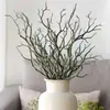 Fleurs décoratives Branche d'arbre artificielle Plantes de simulation Arrangement de fleurs en plastique Matériel Maison Décoration Accessoires Pography