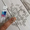 Chandelier Crystal Camal 100pcs 13x6mm Infinity Symbol Chrome S 8 Clasp Metal Connector Hook Pendant Part Jewelry Finding