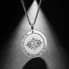 Pendentif Colliers Ma Forme Clé De Salomon Amulette Long Collier Homme Premier Deuxième Cinquième Septième Pentacle Le Jupiter Mar Bijoux Elle22