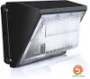 LED حزمة الحائط ضوء AC110-277V IP65 100W 120W 150W مصباح في الهواء الطلق LED مصباح مصباح مثبت على الجدار المكافئ 400W مصباح جدار تقليدي مضاد للماء مرآب للضوء