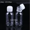 Parfümflasche, 100 ml, transparent, Lucency-Kunststoff, PET, A-Kalibrierung, leere Flasche, Suppe, Pille, Pulver, Kosmetikbehälter