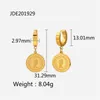 Dangle Earrings & Chandelier Beauty Avatar Gold Coin Pendant Stainless Steel 18K Plated Party Holiday Jewelry GiftsDangle