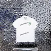 xinxinbuy Men designer Tee t shirt 23ss Rabbit patch letter embroidery short sleeve cotton women Black White green red M-2XL