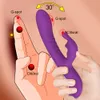 Vibrateurs Mimic Finger Wiggling Rabbit Gode Vibrateurs Femelle Puissant G Spot Clitoris Stimulateur Sex Toys pour Femmes Adultes Masturbateur 230314
