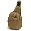 Militaire Tactique Poitrine Sac Étanche Molle Sacs Sac À Dos Tactique Randonnée Camping Chasse Sac À Dos Pêche Vélo Camouflage Sling sac à bandoulière