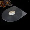스토리지 백 50pcs 12 "LP 방지 소매 둥근 코너 내부에 대한 명확한 레코드 프로텍터