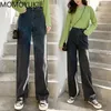 Womens Jeans streetwear high waist womens fashion jeans woman girls women wide leg pants trousers female denim bagge mom 230313