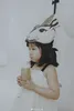 Stingy Brim Hats Kids Girl pannband Söt hatt mode Bunny Baby Girl All Accessories Wholesale Birthday Party Pests Cap 230314