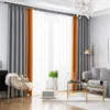 Gordijn drapeert schaduw 2023 slaapkamer vaste kleur mozaïek warmte isolatie en zonnebrandcrème licht luxe drijvende raam woonkamer