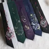 Pescoço amarra Anime Cosplay Ties Harajuku Mulheres Uniformes Uniformes Roupas de Colégio Black College Acessórios para Estudantes Adultos Calha de Christmas Presentes 230314