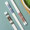 Chopsticks 5pcs/pack Japanese-style Ceramic Household Non-slip Easy To Clean High Temperature Creative Family Public