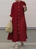 Casual Dresses Summer In For Women Korean Fashion Lose Long Sleeve Vintage Robe Oversize Streetwear 230313