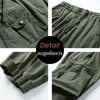 Mens Pants Spring Cotton Cargo Clothing Autumn Casual Fashion Elastic Waist Quality Pantalones Tipo Men 230314