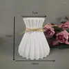 Vases Modern Plastic Flower Anti-ceramic Wedding Home Decorations European Rattan-like Unbreakable Vase Simplicity