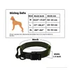 Colarinho de cachorro colareshes nylon tático ajustável k9 cães militares colarinho pesado de metal pesado com alça ranger greenm gota dell dhezn