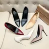 Dress Shoes Spring Party Wedding Woman High Heels Genuine Leather Pointed Toe Mature Office Lady Elegant Shoes Women Pumps Big Size A003 230314