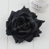 Elegante große künstliche Blume Haarspange Rose Blume Haarspange Urlaub am Meer Party Haarnadel Brosche DIY Strohhut Blütenkopf