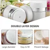 Storage Bottles Pump Bottle Airless Jar Creamemptyrefillable Makeup Container Jars Lotion Dispenser Containers Travel Vacuum Lip Liquid