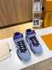 2023 Heren- en dames motorlaarzen 1Aahej Trainer 2 Sneaker basketbal Logo koe lederen high-top sneakers