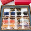 16% de desconto em óculos de sol novos de alta qualidade personalizados sem moldura gradiente maré ins net óculos de sol vermelhos femininos ct0092