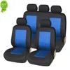 Nouvelle mise à jour housses de siège de voiture ensemble complet gris universel accessoires de voiture couvre protecteur de siège de voiture