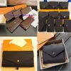 Echtes Leder Frauen Geldbörsen Lange kurze Geldbörsen Luxus Mehrfarben Dame Brieftasche Kartenhalter Halter Reißverschlusstasche Designer Frau Taschen Mit showecomfort01