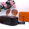 Designer de luxe Nouveaux lunettes de soleil pour hommes et femmes 20% de réduction sur les lunettes de mode de voyage de tir de rue à l'étranger 7422