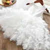 Fille robe mignonne bébé fille robe 2023 Enfants d'été gâteau moelleux smash robe de bal robe princesse de fête de fête