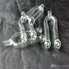 New type of glass nasal suction Wholesale Glass bongs Oil Burner Glass Water Pipes Oil Rigs Smoking