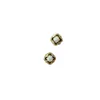 Stud Earrings S925 Sterling Silver Plated 14K Gold Refined Vintage Hollow Diamond Mini Versatile Opal Students'Earrings